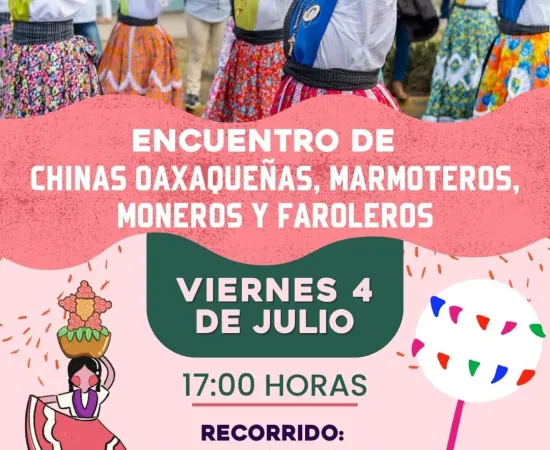 Tradición en movimiento: este viernes, gran Encuentro de Chinas Oaxaqueñas, Marmoteros, Moneros y Faroleros