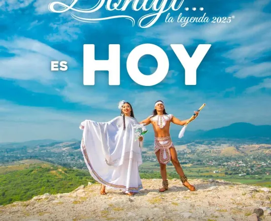 Todo listo para disfrutar de Donají… La Leyenda