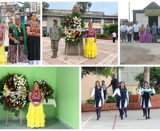 El Gobierno de Juchitán conmemora el 129 Aniversario del Natalicio del General Heliodoro Charis Castro 
