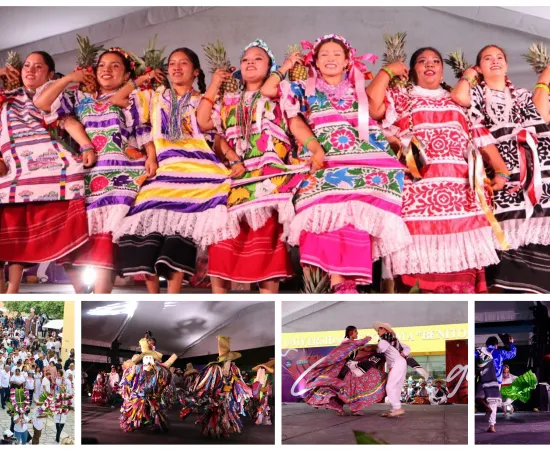 La UABJO se llenó de fiesta con su 4a. Guelaguetza Universitaria 