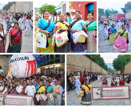 Colores, música y orgullo xoxeño inundan el primer Convite de la Guelaguetza 2025