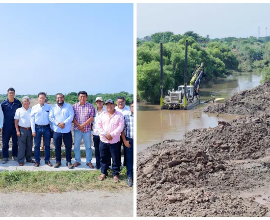 Gobierno juchiteco impulsa la histórica recuperación del río Las Nutrias 