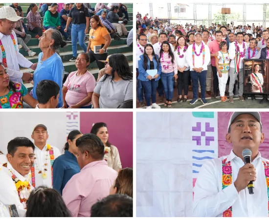 Recorre Nino Morales con Jara, municipios de los Valles Centrales