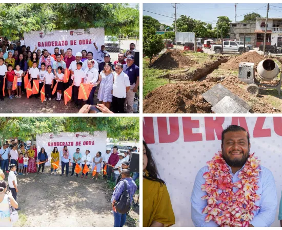 Arranca Miguel Quetu construcción en escuela “Miguel Hidalgo” 