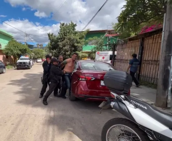 Detienen a sujeto luego de tentativa de homicidio con arma de fuego ocurrido en la capital