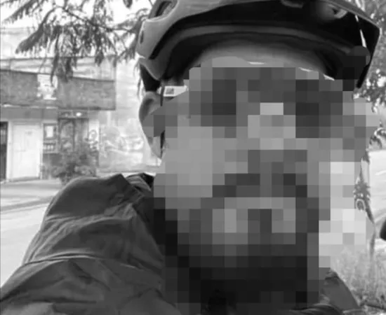 Identifican a agresivo ciclista que golpeó a peatón 
