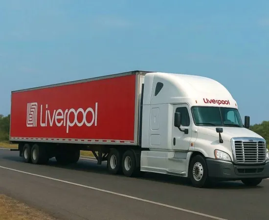 Roban tráiler con mercancía de Liverpool