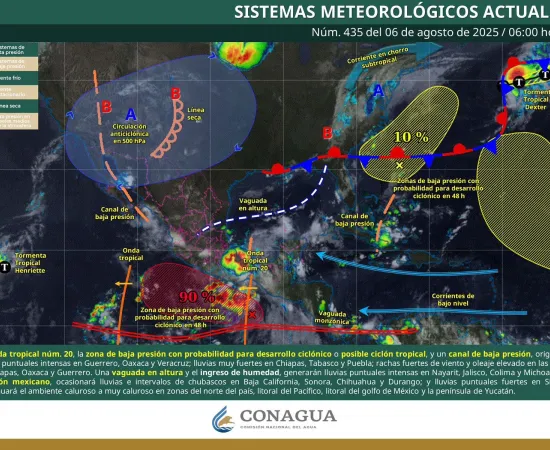 Persistirán lluvias de intensidad variable en diferentes puntos de Oaxaca