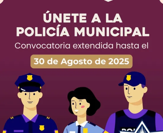 Amplían hasta el 30 de agosto la convocatoria para integrarse a la Policía Municipal de Oaxaca de Juárez