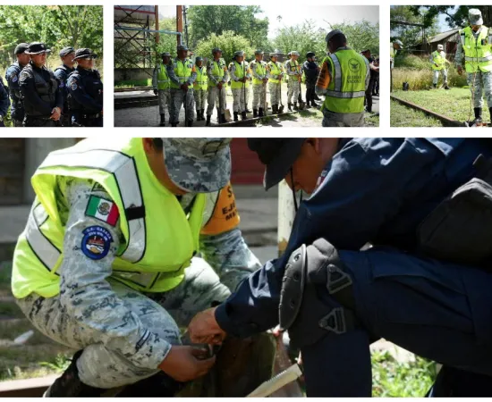 Reforestan la antigua estación del ferrocarril para una ciudad limpia y segura