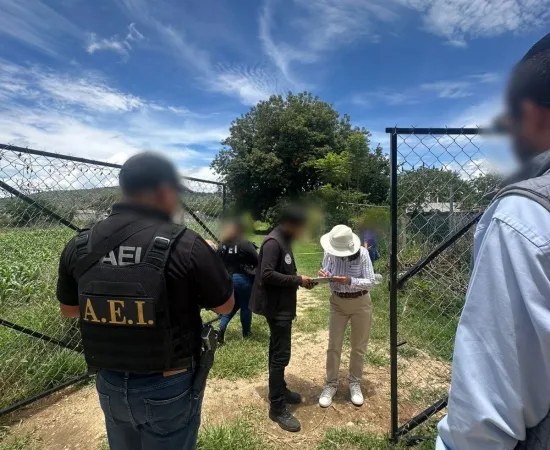Vinculan a proceso a  tres  por despojo de terreno en Atzompa 