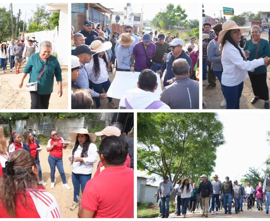 Colonia por colonia, Nancy Benítez atiende a familias xoxeñas