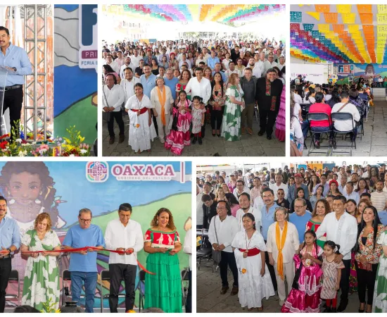Oaxaca celebra la inauguración de la Feria Intercultural de Escritura y Lectura 2025