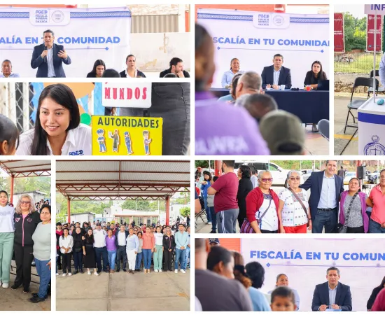 “Fiscalía en tu Comunidad llega a tu colonia” mecanismo para acercarse a la ciudadanía