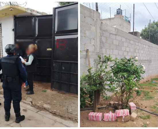 Vinculan a 5 por despojo en Etla; inmueble es devuelto a víctimas 
