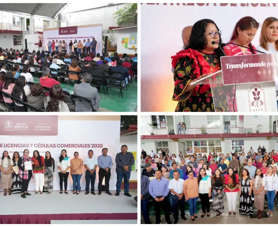 Xoxocotlán fortalece economía local con entrega de licencias y cédulas comerciales