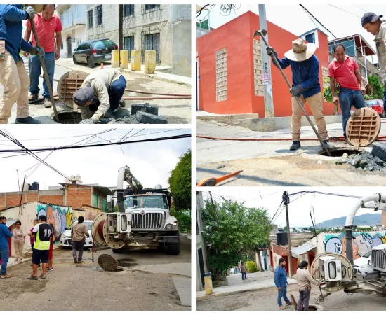Miguel Quetu inicia rehabilitación de vialidad entre la col. Gustavo Pineda y 2a. Sección 