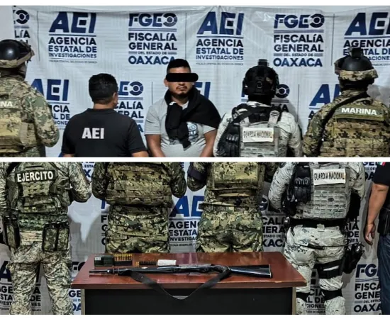 En cateos en el Istmo: aseguran a masculino, drogas, armas de fuego y cartuchos útiles