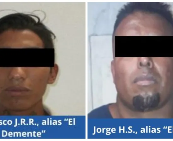 Dan 160 años se sentencia contra Jorge alias “El Tyson” y Francisco, alias “El Demente”, por doble homicidio cometido en  Atzompa