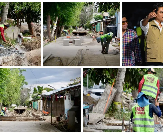 Rehabilita gobierno de Oaxaca de Juárez canal pluvial en la zona sur de la ciudad