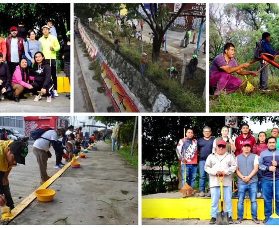 Tequios Vecinales: entusiasmo y energía ciudadana por una capital limpia y segura