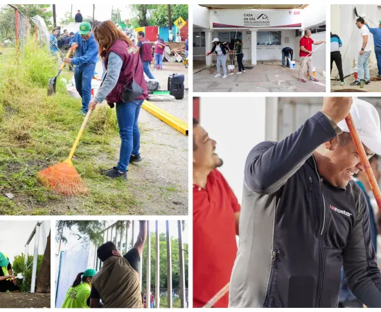 Vecinas y vecinos transforman Santa Rosa Panzacola en Tequio Vecinal
