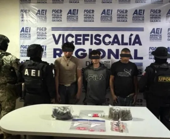 Vinculados a proceso tres de la banda “Los Cheches”, dedicada a la venta de drogas y robos en Huixtepec y Zimatlán