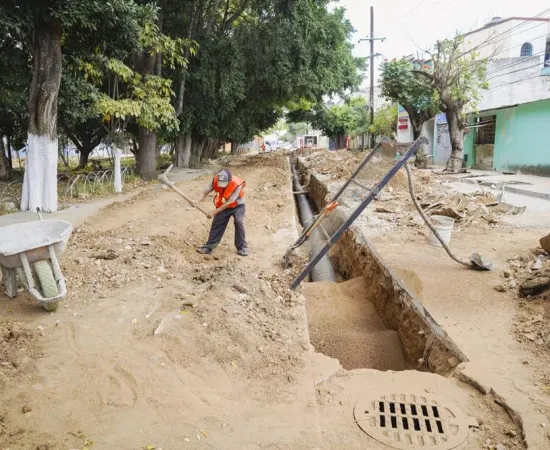  Instala Soapa más de 10 mil metros lineales de tubería en zona metropolitana para captación de aguas residuales