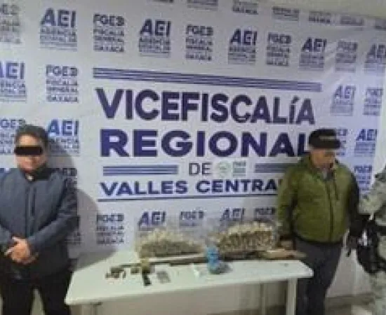 Detiene a cuatro, durante cateos en Miahuatlán de Porfirio Díaz, asegura drogas y huevos de tortuga