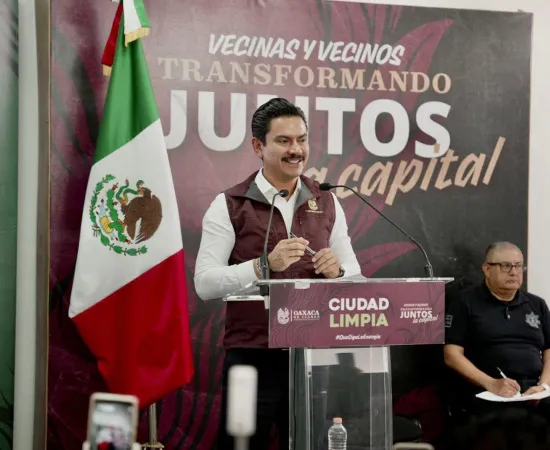Ray Chagoya informa avances y proyectos estratégicos para Oaxaca de Juárez
