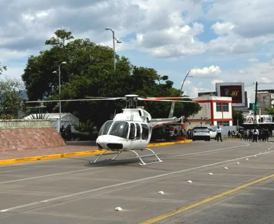 Realizan traslado aéreo directo al Hospital Dr. Aurelio Valdivieso de persona proveniente de Santiago Amoltepec