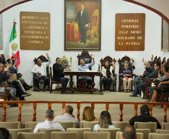 Sesión de Cabildo fortalece la vida pública de Oaxaca de Juárez
