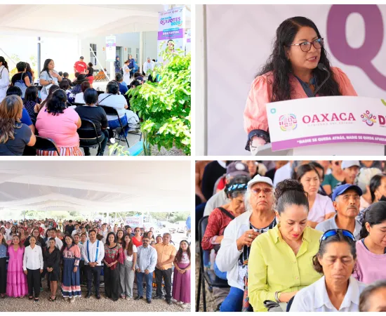 Destaca Nancy Benítez alianza interinstitucional con llegada de Quijotes a Xoxocotlán