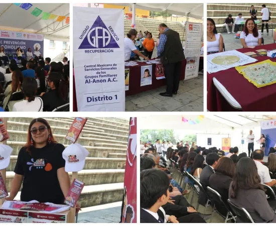 Se realiza la Feria de Prevención del Alcoholismo “El Precio del Primer Trago”