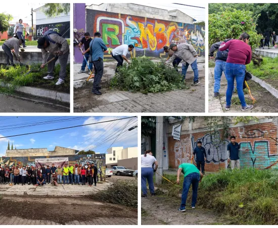 Tequio vecinal en San José La Noria refuerza la cultura de la limpieza y el trabajo colectivo