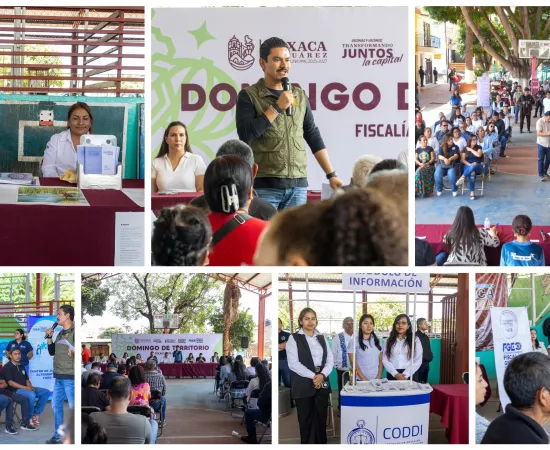 Municipio y Fiscalía impulsan proximidad social y atención directa a vecinas y vecinos de la ciudad 
