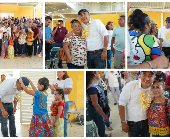 Visita Senador Nino Morales Salina Cruz para informar acciones legislativas 
