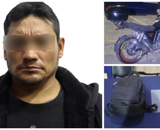 Policía Municipal detiene a una persona por el presunto delito de robo con violencia