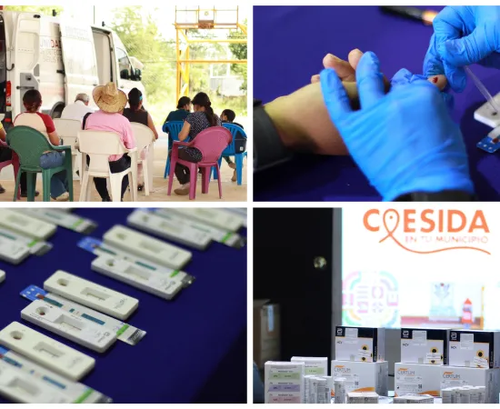 Xoxocotlán y COESIDA refuerzan acciones de prevención y detección temprana