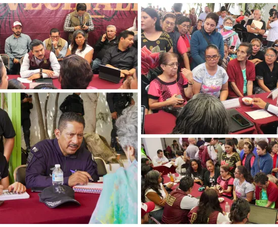 Con 17 diálogos vecinales, Oaxaca de Juárez consolida un gobierno cercano y de territorio