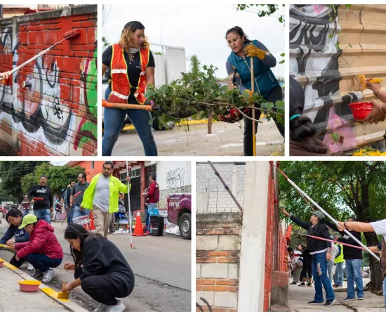 Tequios Vecinales fortalecen la participación ciudadana en Oaxaca de Juárez