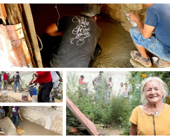 Esperanza hecha realidad, pisos firmes llegan a más familias de Xoxocotlán