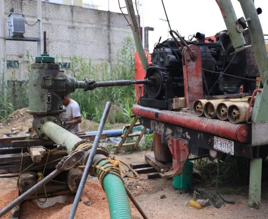 Realiza Soapa desfogue de agua controlado por trabajos del Pozo Auxiliar 1 de Xoxocotlán
