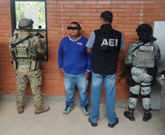 Lo detienen por tentativa de feminicidio derivado de celotipia del agresor, cometido en la región del Istmo