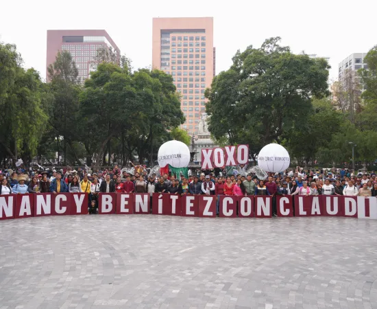 Un año de unidad y resultados, Nancy Benítez respalda proyecto de Claudia Sheinbaum