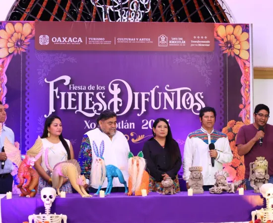 Xoxocotlán, escenario de la Gozona en honor a los Fieles Difuntos 2025