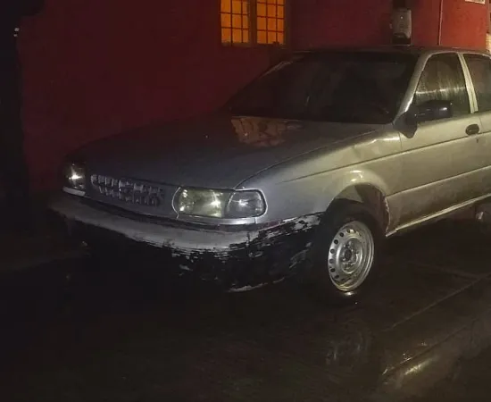 Policía Municipal asegura vehículo con reporte de robo activo