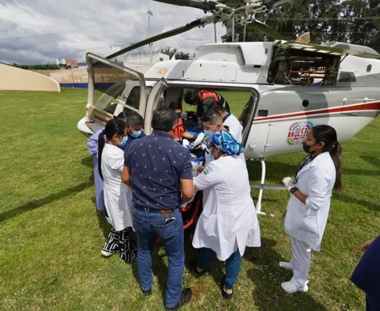 Activa Gobierno de Oaxaca protocolo aéreo para donación de órganos de joven