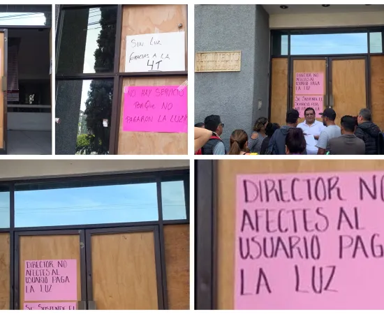 Por falta de pago, cortan la luz en Registro Civil y suspenden servicios