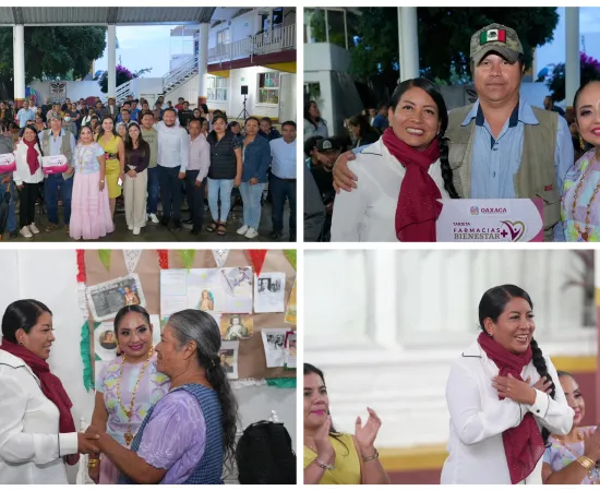 Farmacia Bienestar avanza en Xoxocotlán, más familias reciben tarjetas